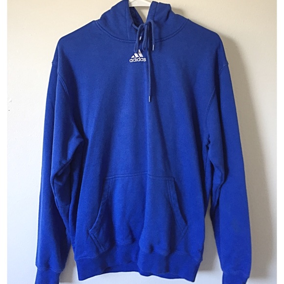 adidas royal blue hoodie